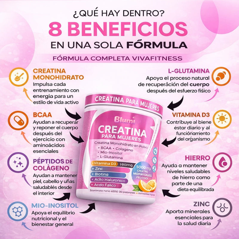 BLUMI - CREATINA PARA MUJERES