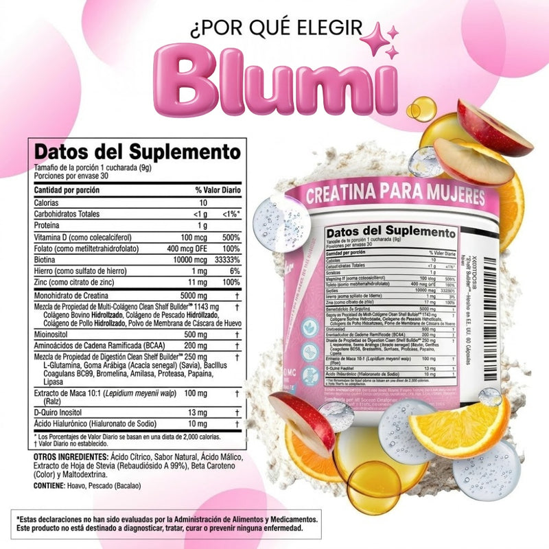 BLUMI - CREATINA PARA MUJERES